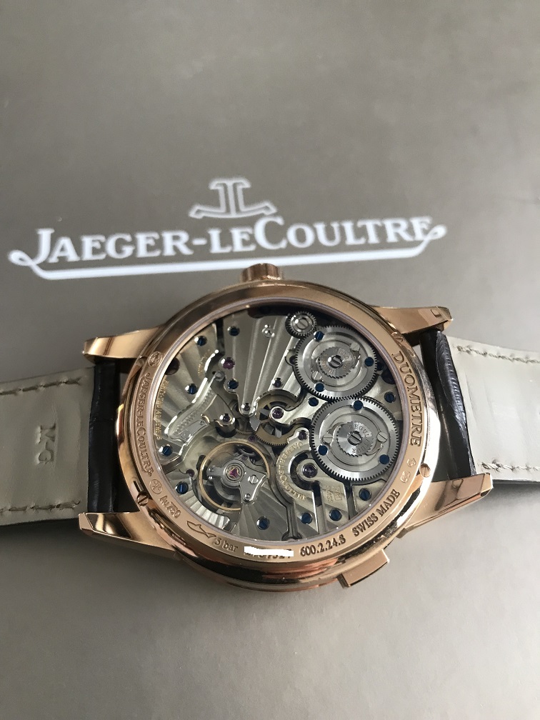 REDUCED JAEGER LECOULTRE JLC Duometre Quantieme Lunaire Rose