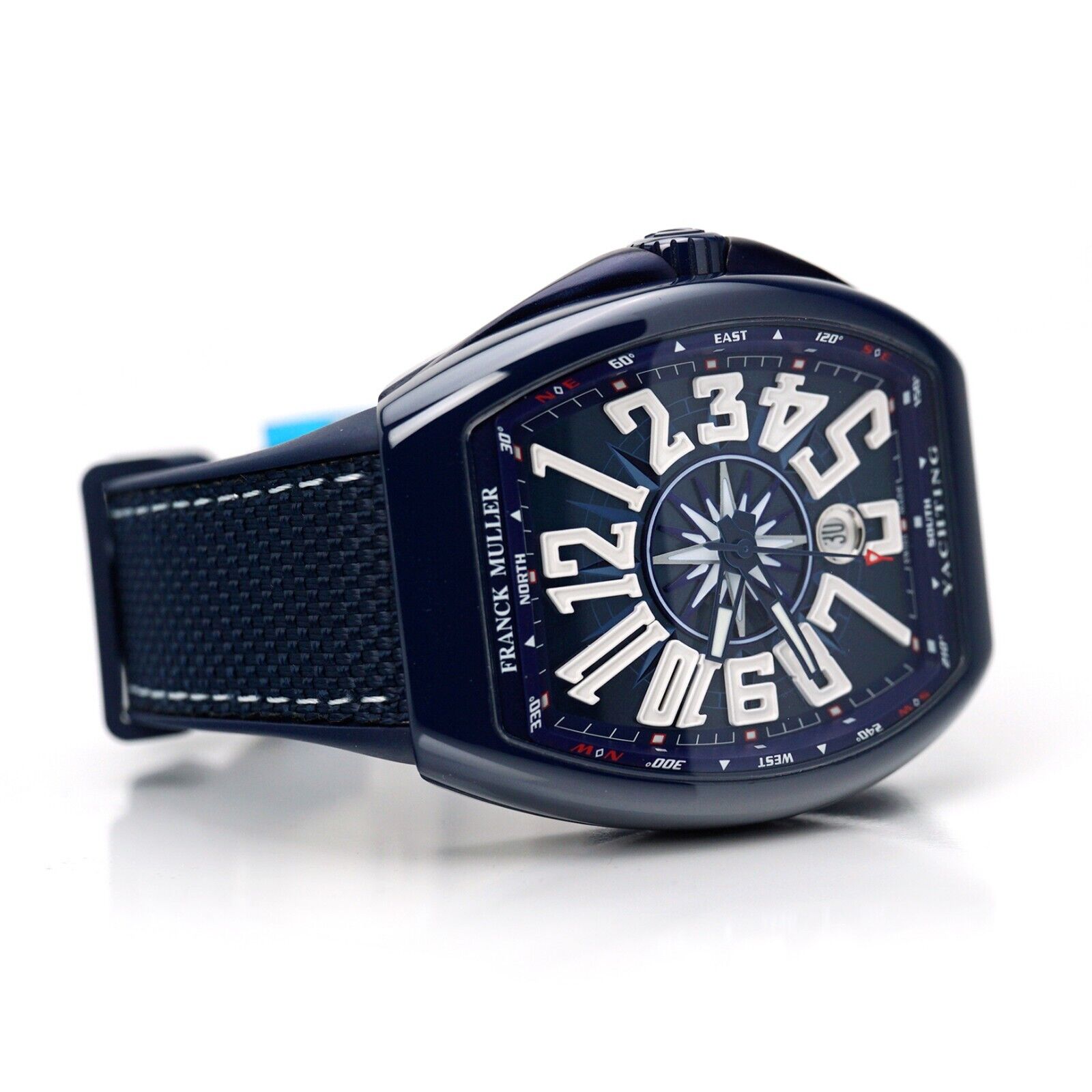 Franck Muller Vanguard Yachting Ceramic Wristwatch V45 SC DT YACHT