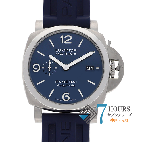 114043 PANERAI Panerai PAM01313 Luminor Marina blue dial SS