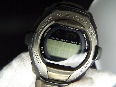 VINTAGE CASIO DIGITAL WATCH G-SHOCK GT-000 G-COOL 1514 LCD LIGHT