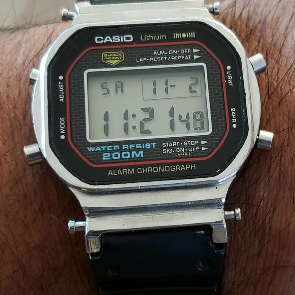 RARE 1983 Casio G-SHOCK DW-5000 (240) Japan B 1st Generation