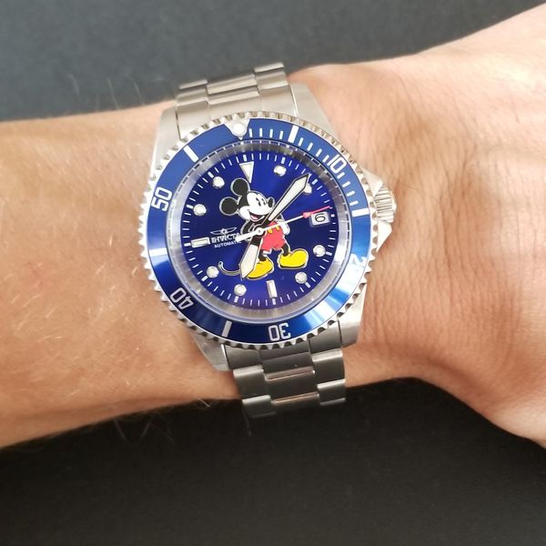 [WTS] Invicta Disney Mickey Blue - Mod | WatchCharts Marketplace