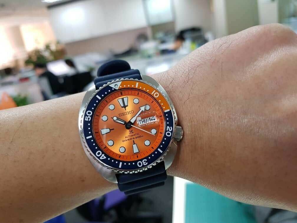 Seiko Prospex Orange Turtle SRPC95K1 Asia Limited Edition Roma/Eng |  WatchCharts