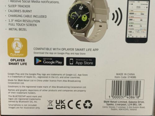 goodmans smart watch