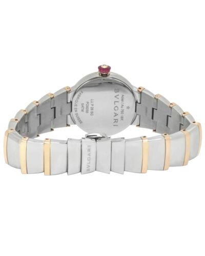 Bulgari - Lucea Quartz 28mm - Stainless Steel and Rose Gold