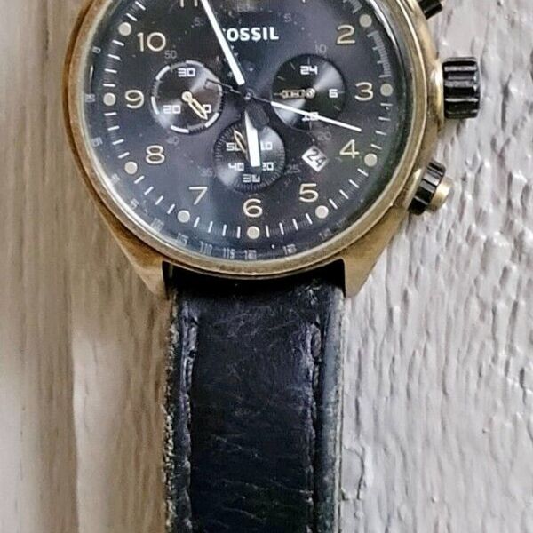 Fossil Men's Watch CH-2783, New Battery, Keeps Perfect Time