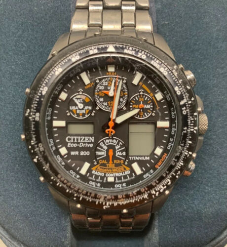 Citizen GN-4W-S-12G Radio Controlled Watch - Skyhawk | WatchCharts