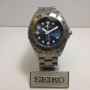 Rare Seiko Prospex SBCB009 Blue V145-0AH0 Solar Scuba 200m Titanium Diver |  WatchCharts