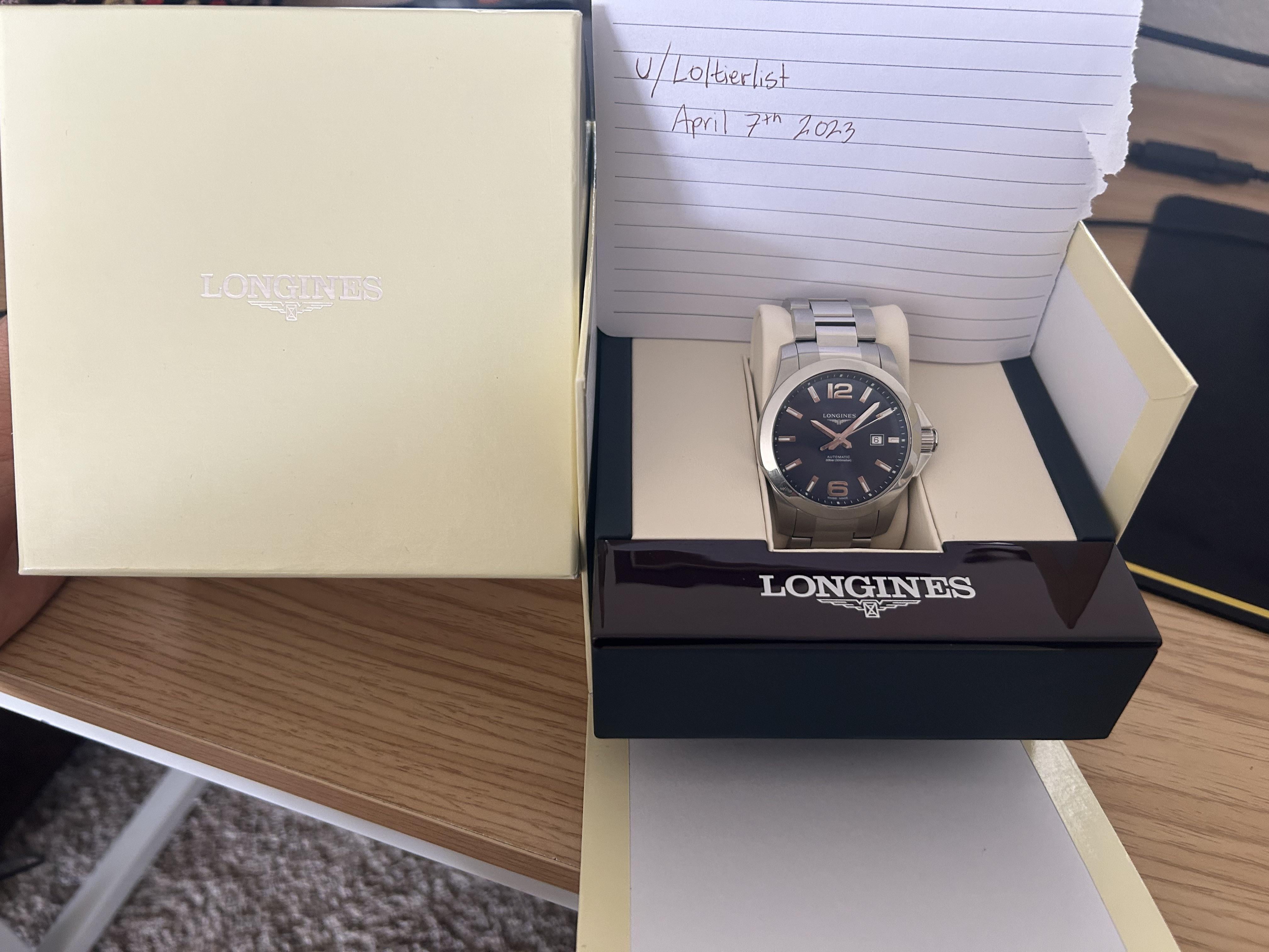 Longines l37784966 best sale