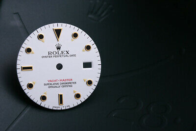 Rolex Mens Yachtmaster White Dial Swiss 