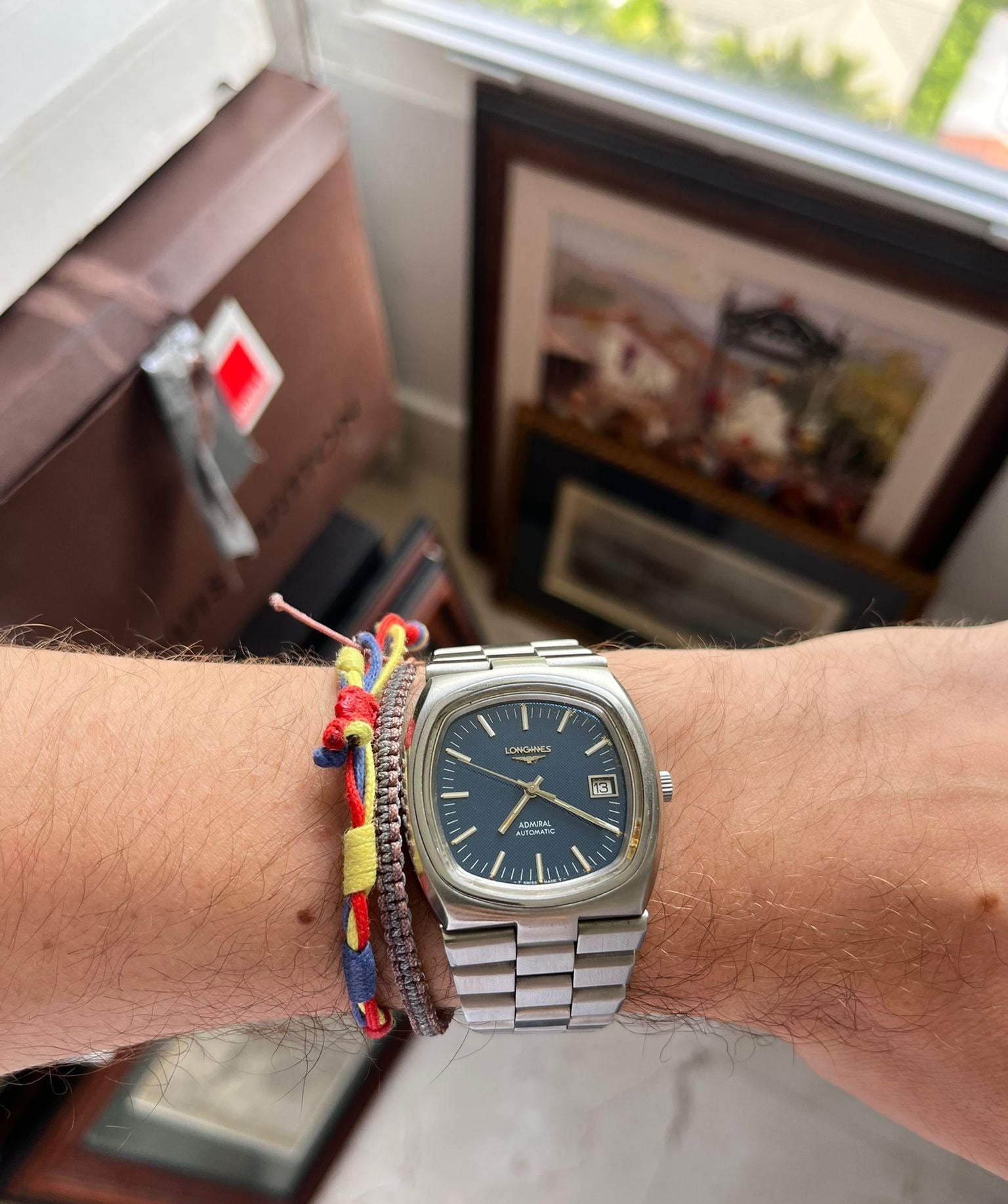 WTS] Longines Admiral 2354-1 TV Dial Blue Automatic $500 