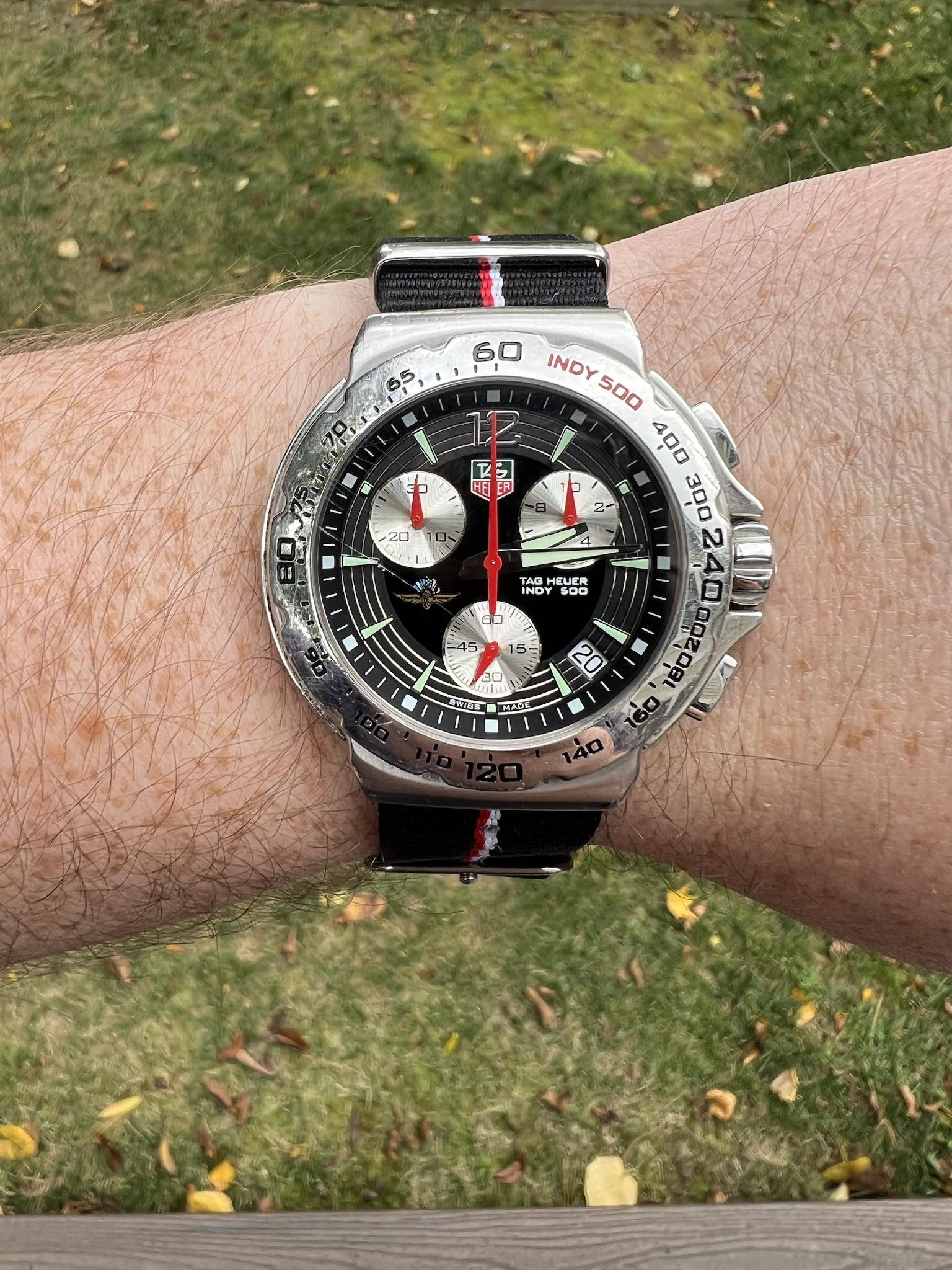 Tag heuer discount indy 500 price