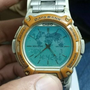 Casio Data Bank Twincept 1359 ABX-68 Vintage Digital Men's