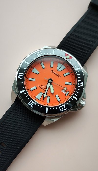 Seiko samurai crystal hot sale