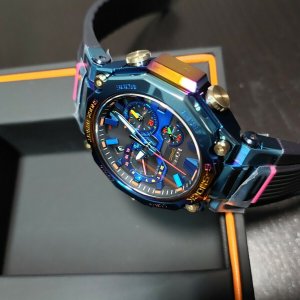 Casio G Shock Blue Phoenix Rainbow Ion Plated Limited Edition Mtg B00ph 2a Watchcharts