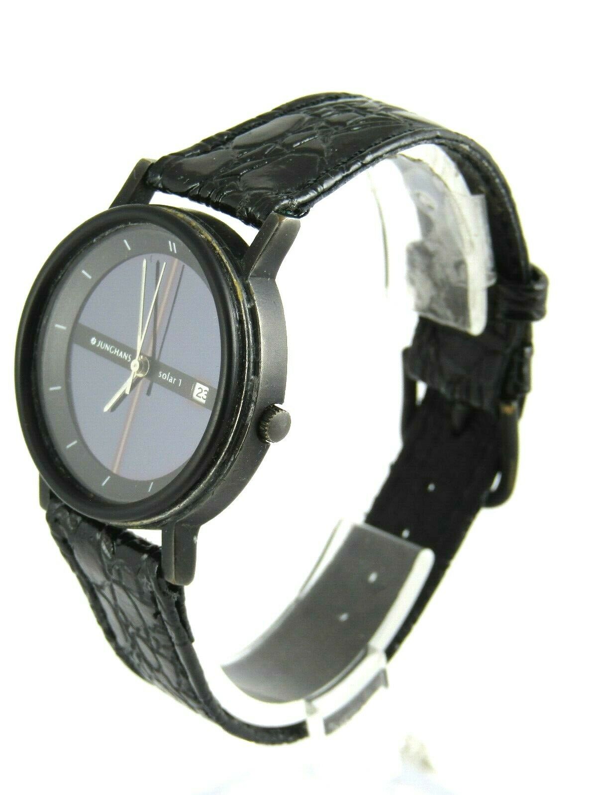 Montre Junghans Solar 1 - Montre Solaire Occasion, Fabriquée En Allemagne
