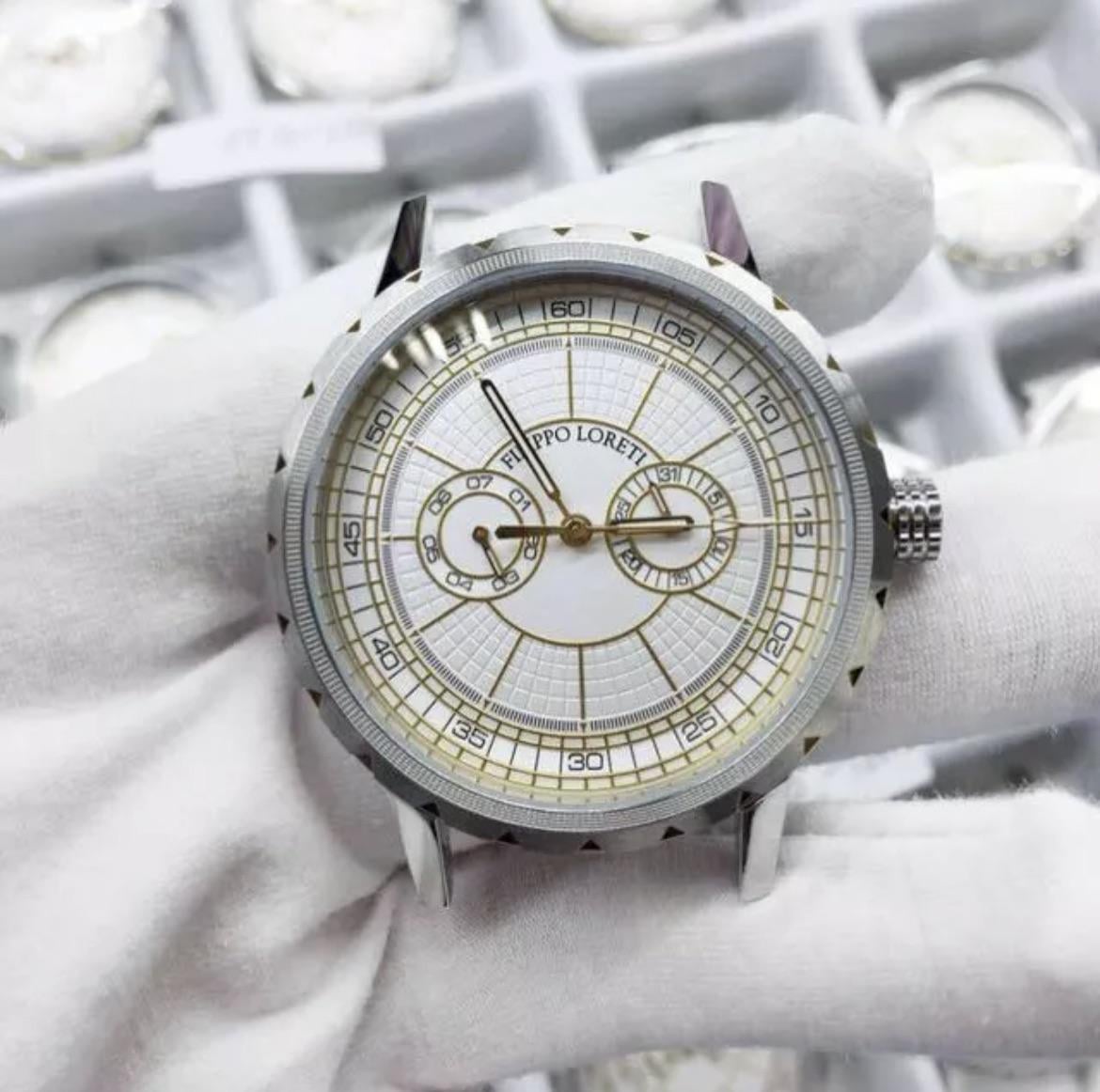 Milano Silver Gold Luxury Watch from Filippo Loreti WTS EU WatchCharts Marketplace