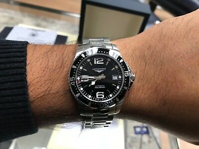 New Longines L37414566 39MM HydroConquest Automatic Diving Watch