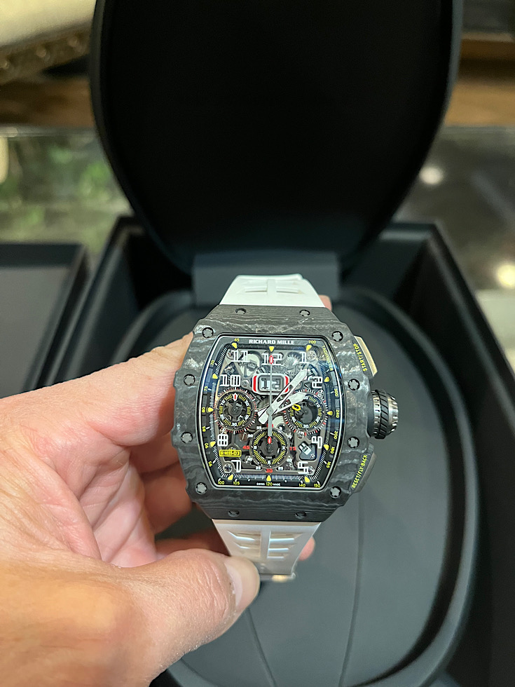 FS: Richard Mille RM11-03 NTPT Black Carbon World best price