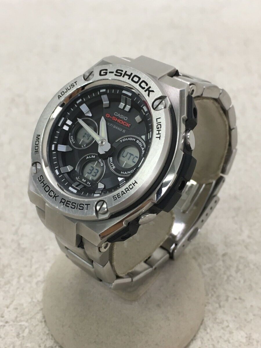 CASIO G-SHOCK G-STEEL GST-W310D-1AJF Men's watch Silver w/Box Used