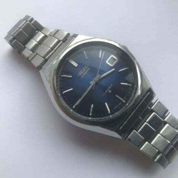 Vintage SEIKO Auto Gents Model 6308-8030 Watch c1976 Blue Dial + Seiko  Bracelet | WatchCharts