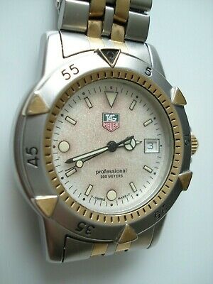 TAG HEUER 955.713G QUARTZ WRISTWATCH WITH BOX