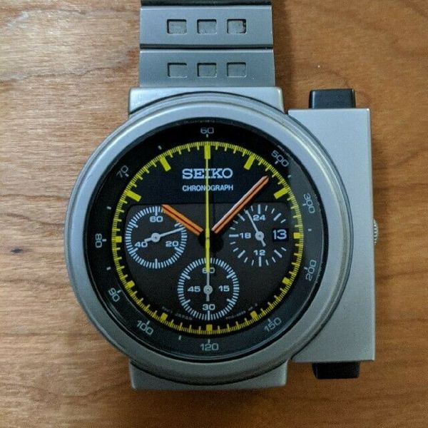 SEIKO x GIUGUARO Ripley SCED035 Ripley Aliens analog GOOD +manual ...