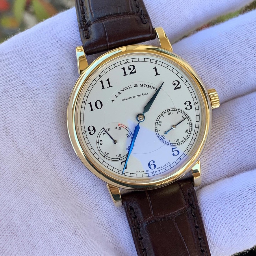 Fsot A Lange Sohne 1815 Up Down 234 021 39mm Yellow Gold Watchcharts