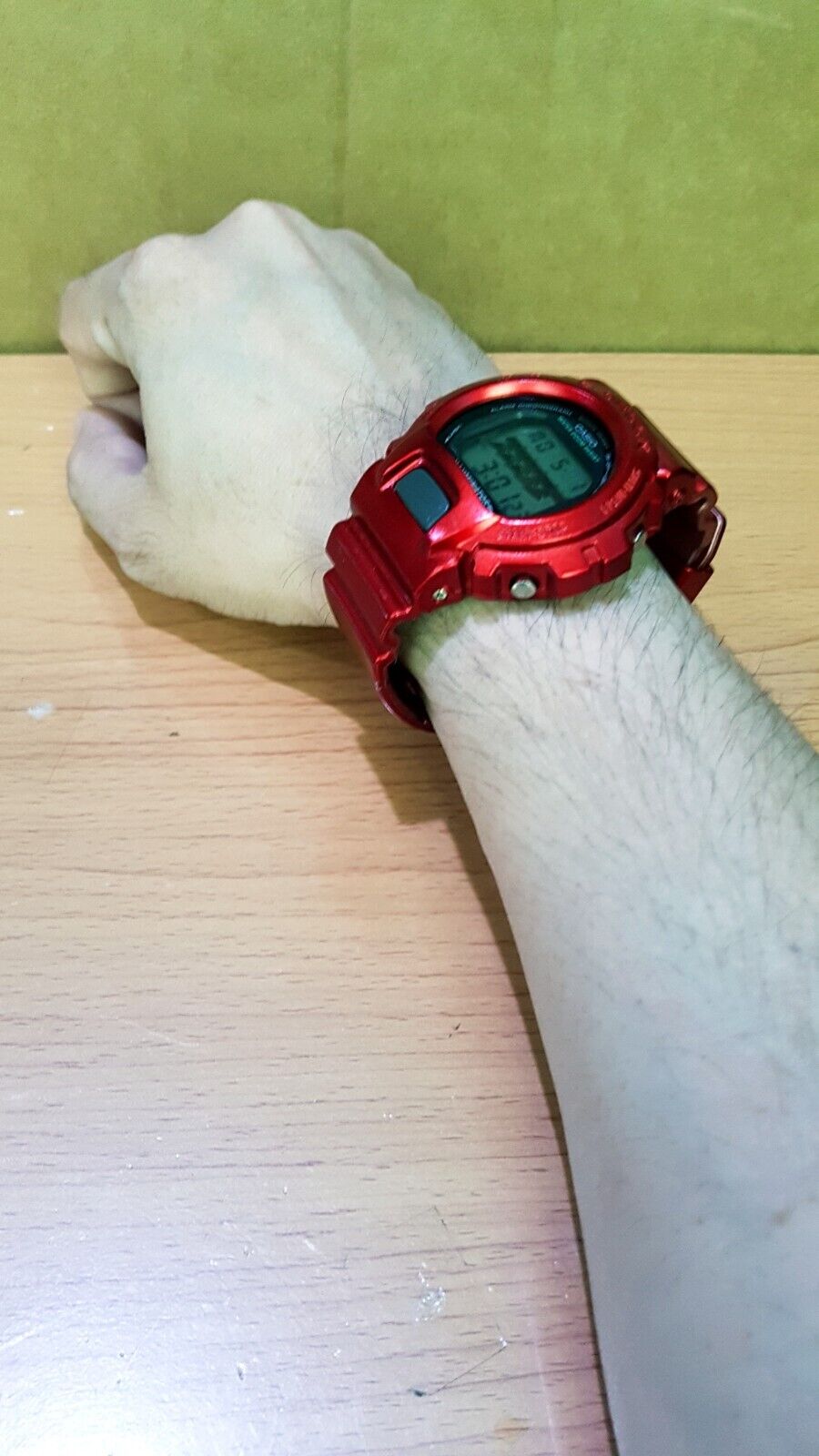 G shock outlet jelly red