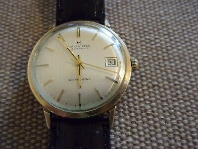 1983 Hamilton Masterpiece Self Winding WATCH 10K Gold Filled 25 Yrs Monarch Ins. WatchCharts