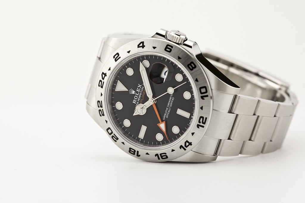 Rolex explorer hotsell ii black face