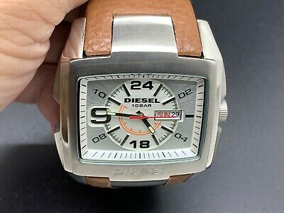 NEW OLD STOCK DIESEL DZ-1273 DAY-DATE WATER RESISTANT 10 ATM