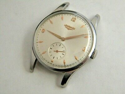 LONGINES CALATRAVA 6684 1 ACIER INOX 37MM CAL 30L CIRCA 1956