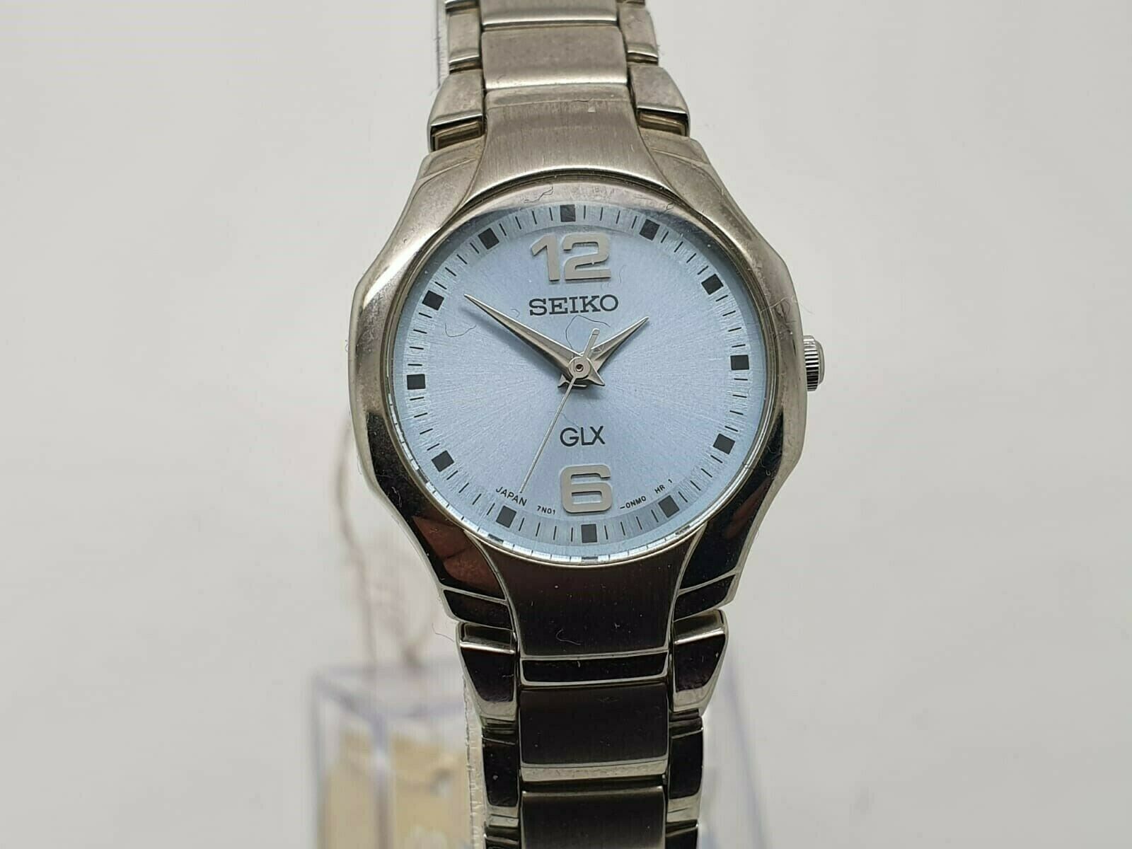 SEIKO GLX Watch Blue Dial Stainless Steel Ladies Watch