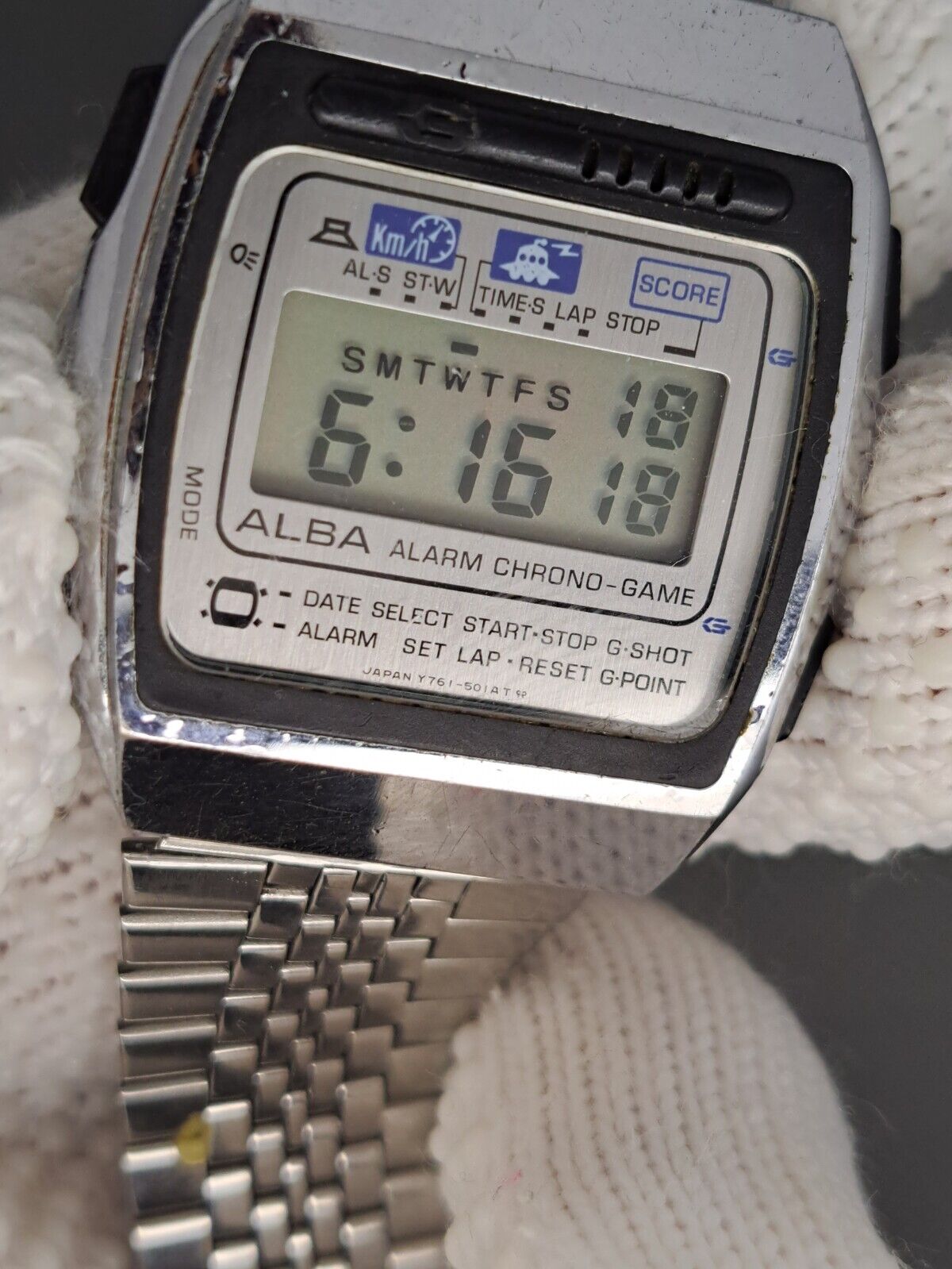 アルバ セイコー 腕時計 アンティーク インベーダーゲーム - 時計