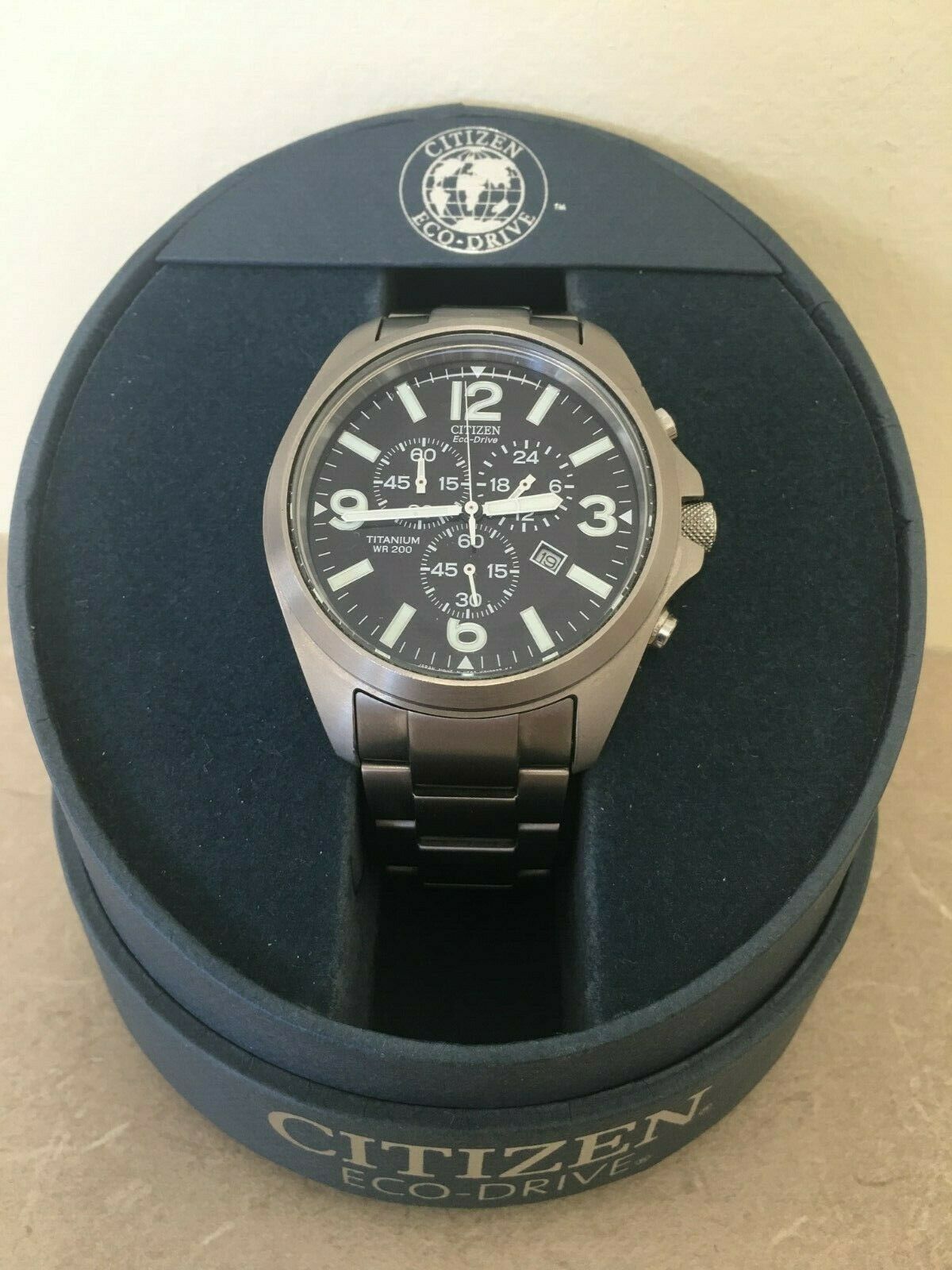 citizen eco drive titanium wr 20 bar