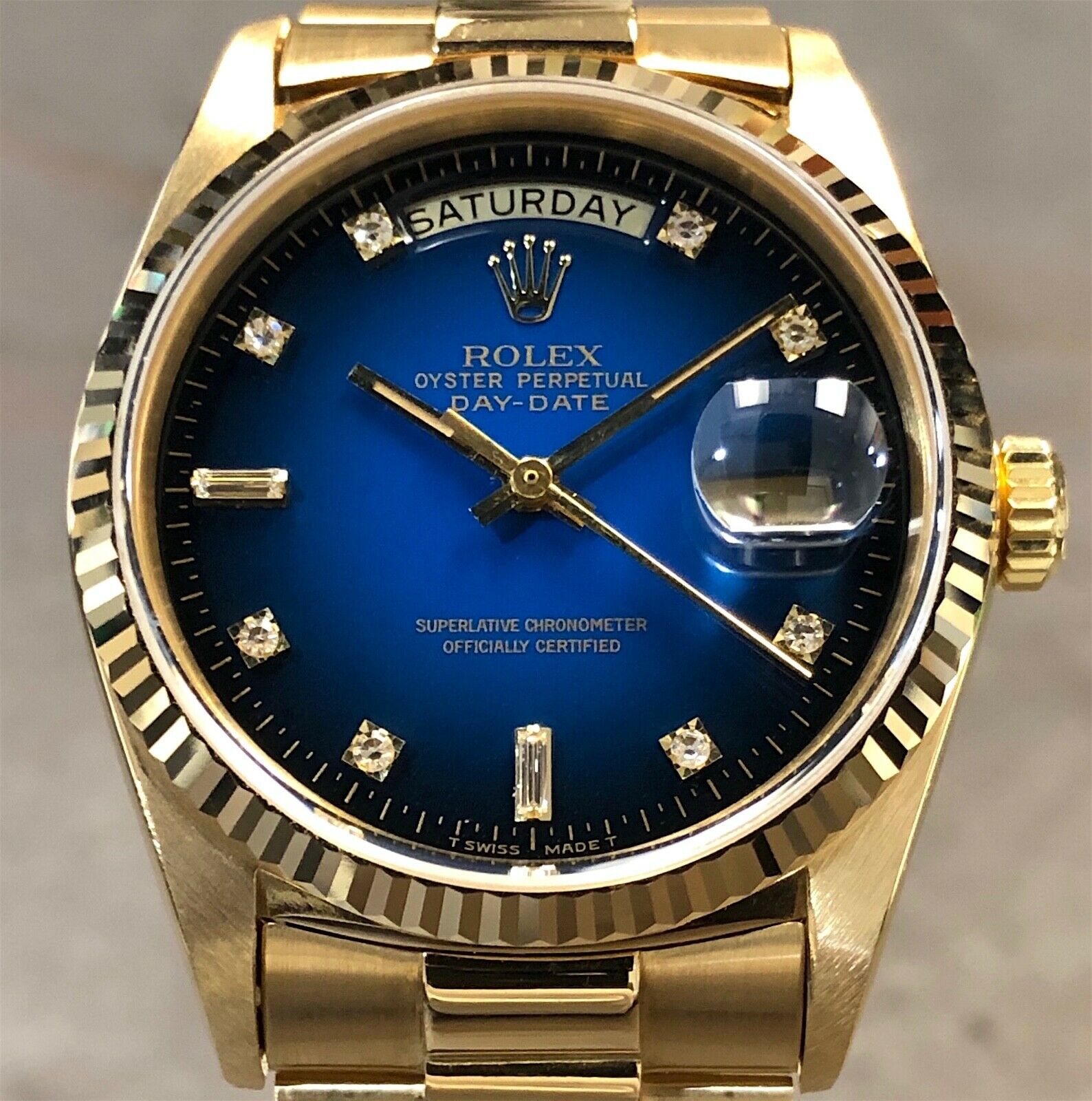 rolex 18038 blue dial