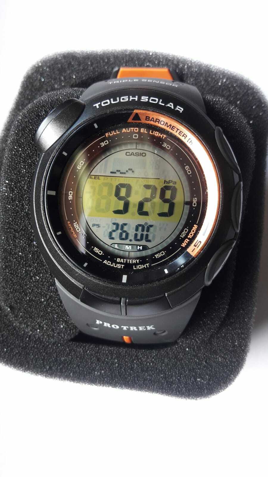 Casio ProTrek PRG 120 1BVER Gran Paradiso guter Zustand WatchCharts Marketplace