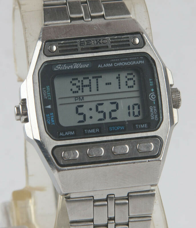 80´s Vintage】SEIKO SilverWave D229-5000-