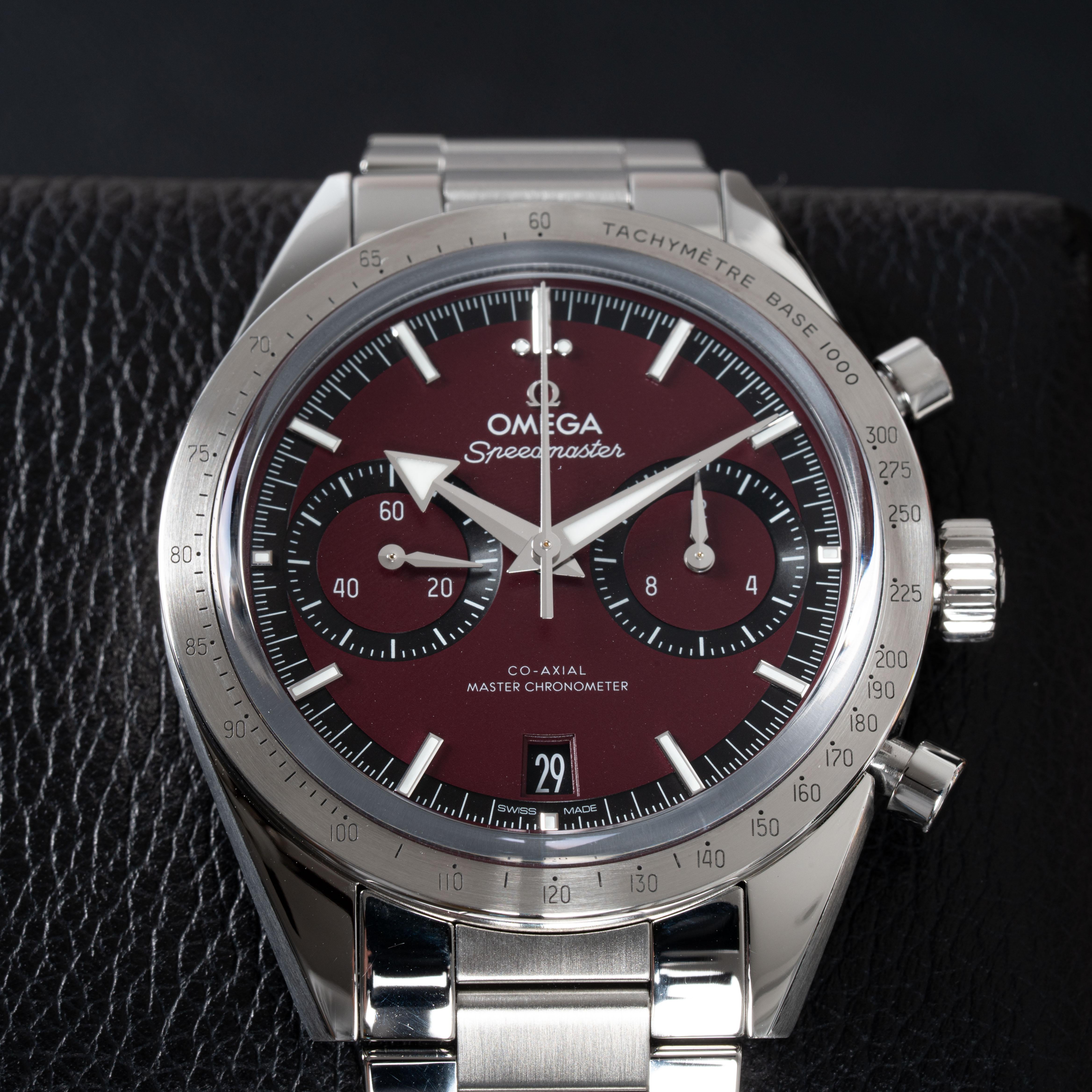 WTS WTT OMEGA Speedmaster Red 57 Co Axial Chronograph 40mm 332.10