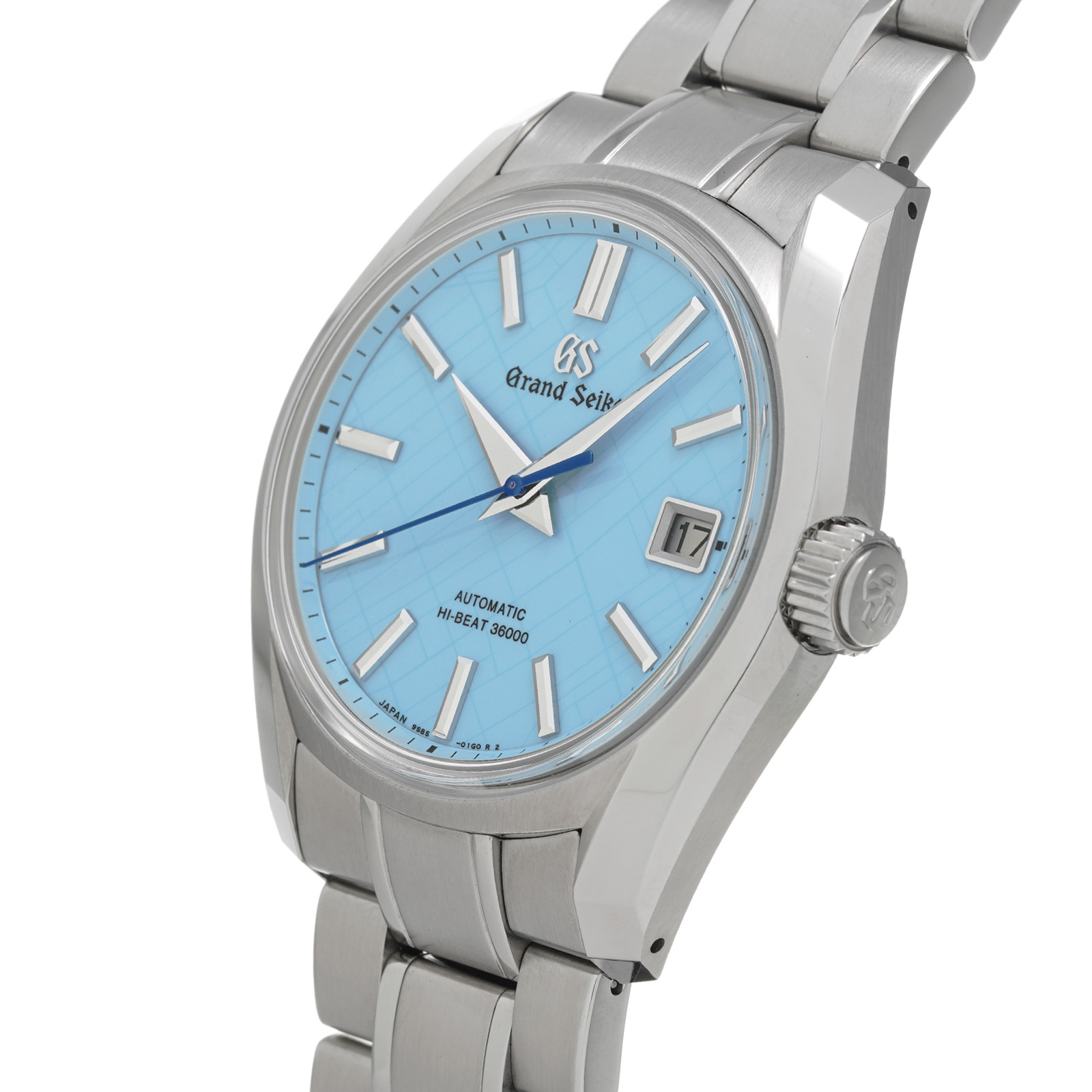Used] Grand Seiko Grand Seiko Heritage Collection Mechanical High Beat  36000 GINZA 2022 SBGH297 Sky Blue Men's Watch | WatchCharts
