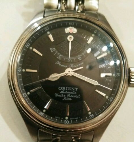 Orient automatic 21 jewels power reserve 50m EW03-CO CS. (estate