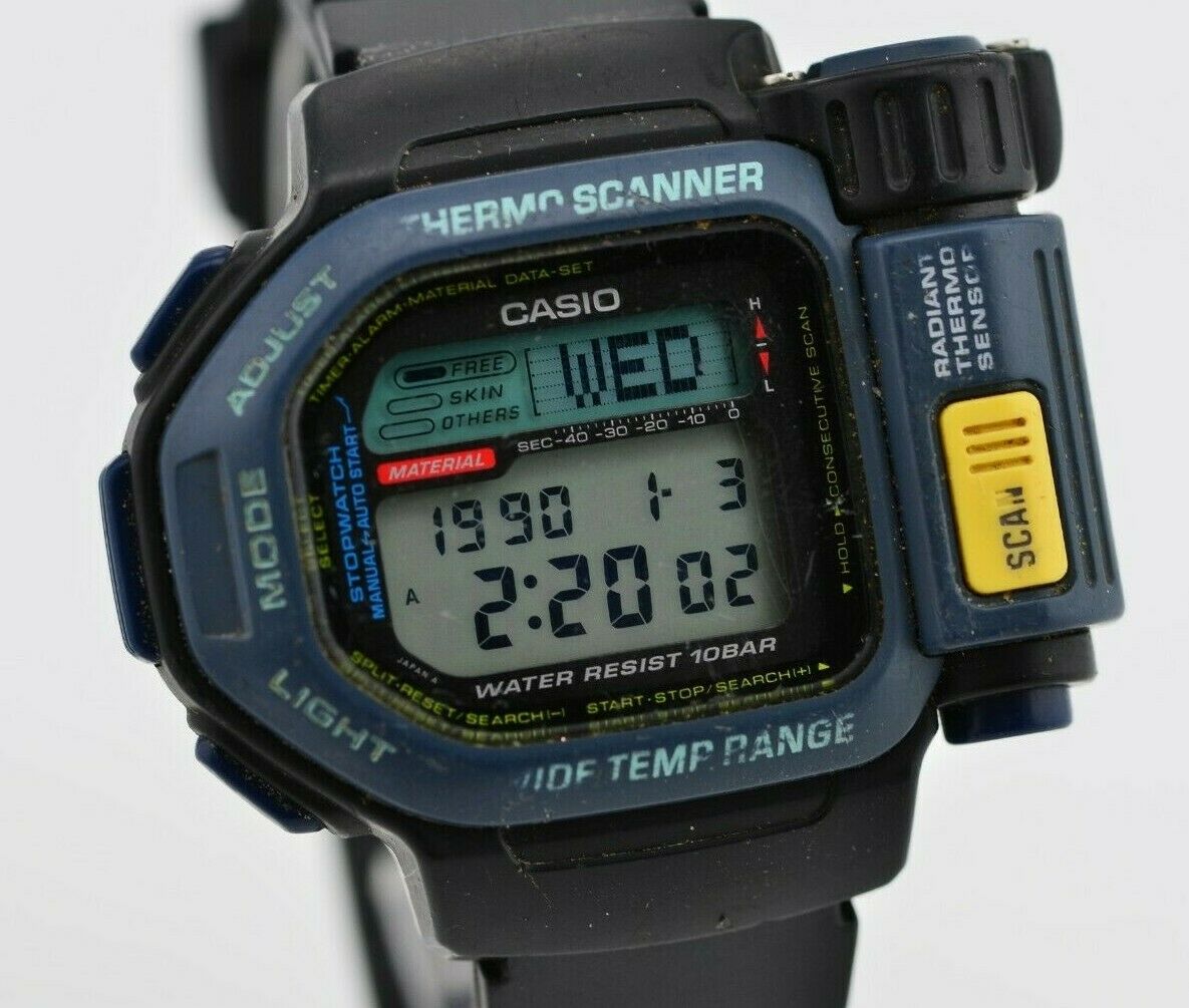 CASIO〕 カシオ サーモスキャナー TSR-110 - ブランド腕時計