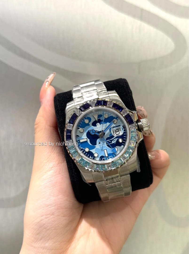 BAPE TYPE 2 BAPEX ABC CAMO CRYSTAL STONE | WatchCharts Marketplace