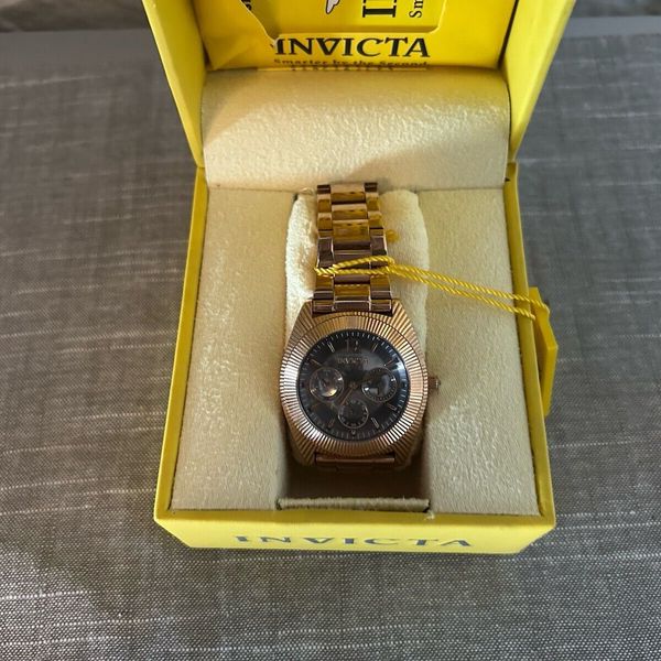 womens invicta watch Angel Rose Gold Color Needs Battery | WatchCharts ...