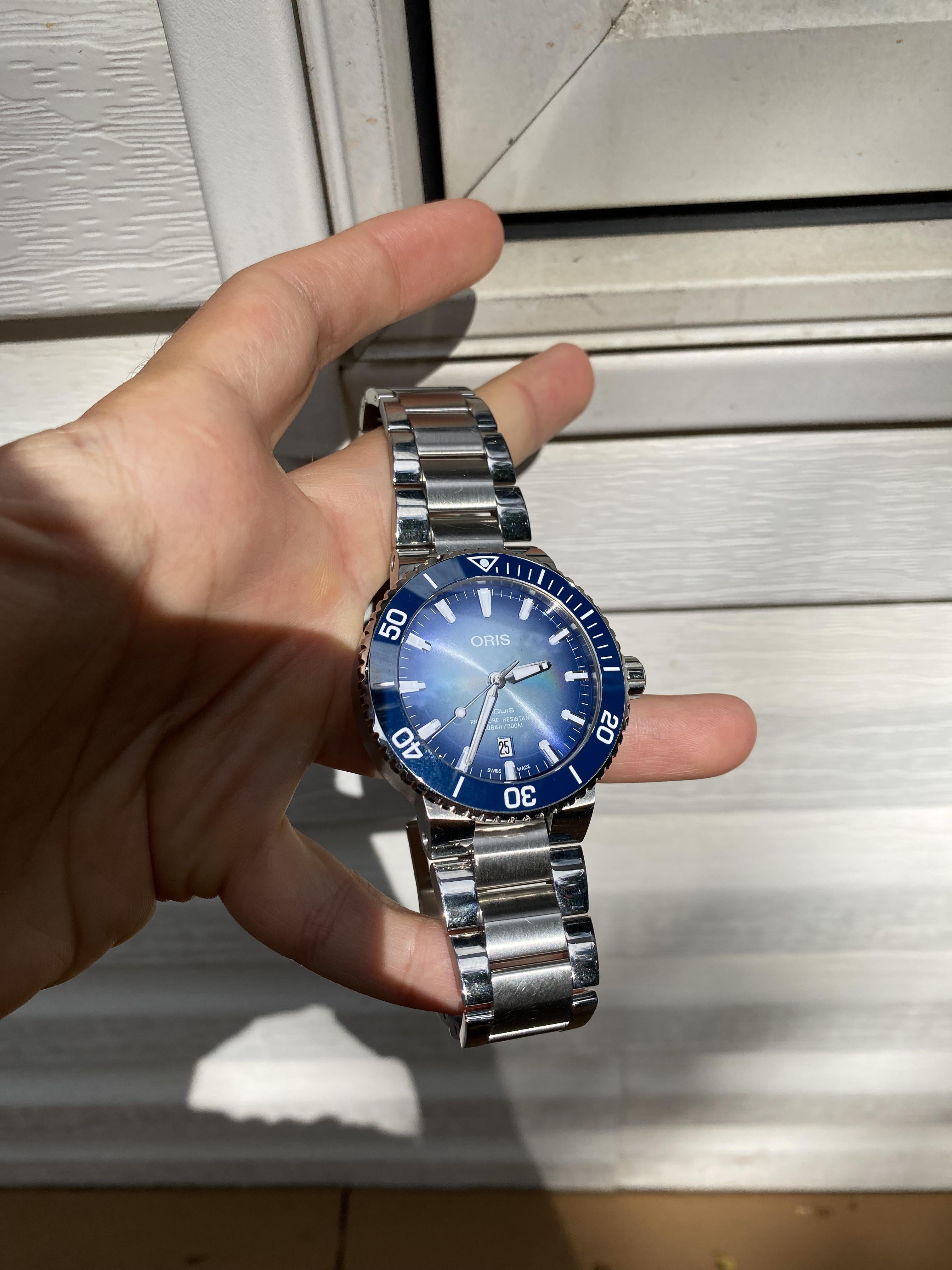 Oris Aquis Lake Baikal watches for sale WatchCharts Marketplace