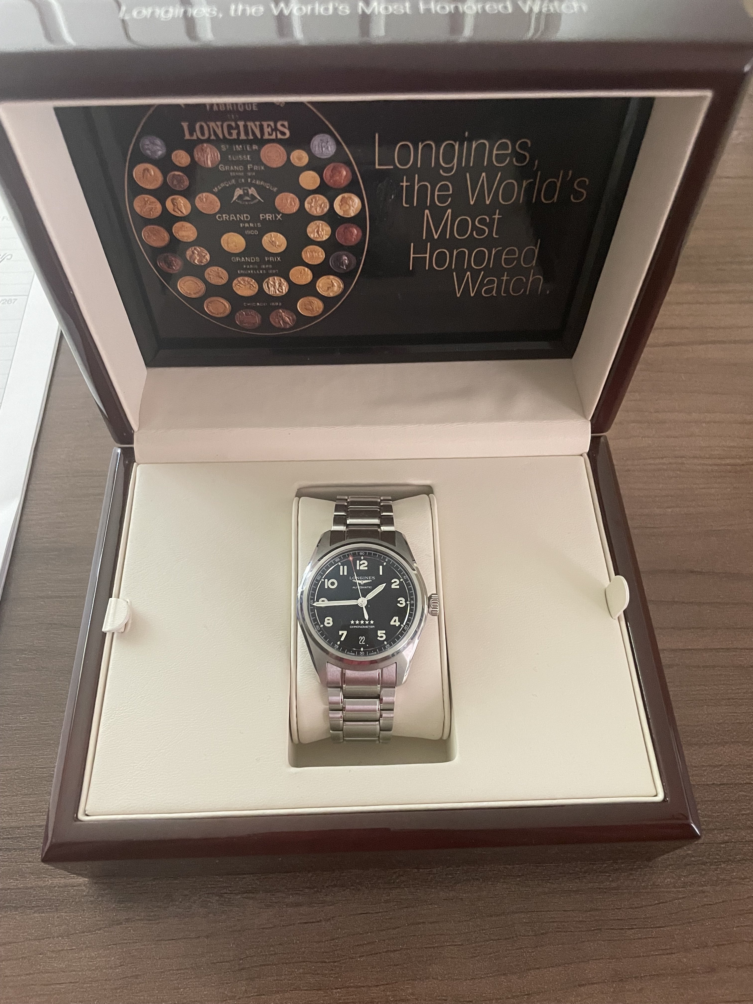 1 650 USD FS Longines Spirit 37mm WatchCharts