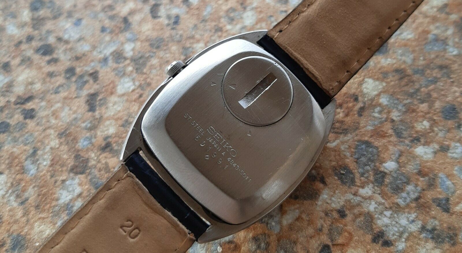 Vintage Seiko Grand Quartz 4843 5011 December 1976 JDM Kanji