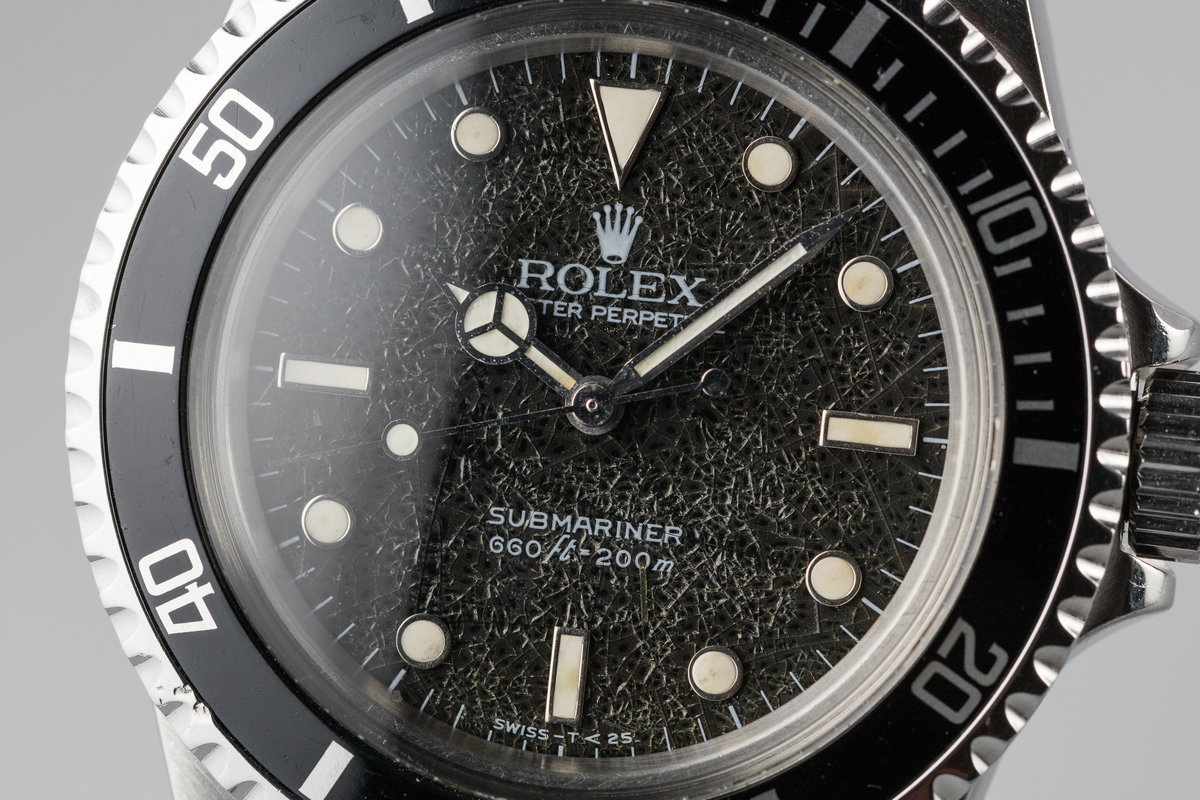 rolex submariner 5513 spider dial