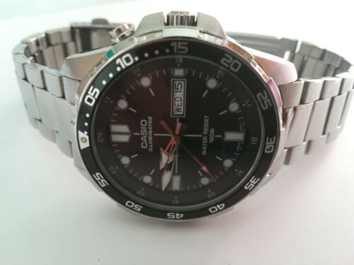 Vintage Casio 5373 MTD 1079 Black Dial Casio Men s Watch